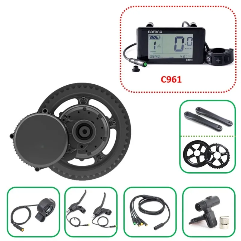 G340 Mid Drive Motor Kit C961  - Mid Drive Conversion Kit 1000W recension och pris